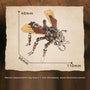 3D metal mechanical Flying Ant model