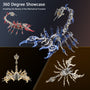 3D Metal Puzzle Mechanical Scorpion