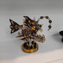 3D Metal Puzzles for Adults - Steampunk Anglerfish Model Kit - DIY Assembly Jigsaw Craft - Intricate Brain Teaser - Unique Room Decor and Gift 700+ PCS