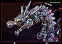 3D Metal Puzzle - Giant Chinese Dragon Model Kit - Mechanical Metal Jigsaw - DIY Desk Decoration - Assembly Dinosaur Craft Brain Teaser - Ideal for Adults