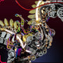 3D Metal Puzzle - Giant Chinese Dragon Model Kit - Mechanical Metal Jigsaw - DIY Desk Decoration - Assembly Dinosaur Craft Brain Teaser - Ideal for Adults