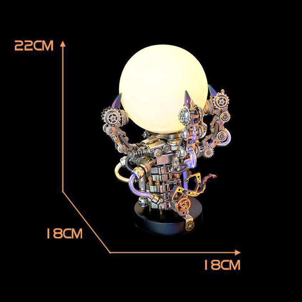 3D Metal Puzzles for Adults, Mechanical Dragon Claw Kit - Steampunk DIY Craft - Challenging Assembly Brain Teaser - Unique Home Decor and Gift Idea, 1000+ PCS