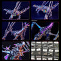 Wyvern Assembly 3D Metal Puzzles for Adults,  Western Dragon Model Kit, Jigsaw Crafts Brain Teaser Cyberpunk DIY Ornament, Perfect Room Decor and Gifts (1300+PCS)