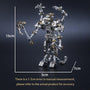 Mecha Priest DIY 3D Metal,size map
